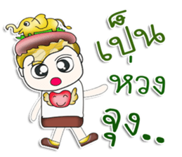 Mr. Kawada. Love elephant!! sticker #13971791