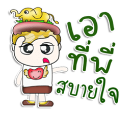 Mr. Kawada. Love elephant!! sticker #13971794