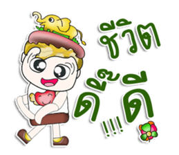 Mr. Kawada. Love elephant!! sticker #13971795