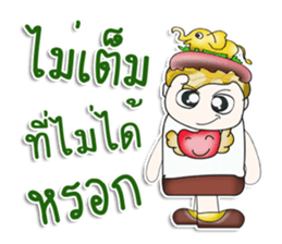 Mr. Kawada. Love elephant!! sticker #13971804