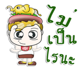 Mr. Kawada. Love elephant!! sticker #13971812