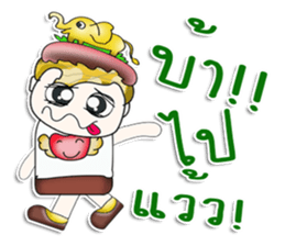 Mr. Kawada. Love elephant!! sticker #13971817