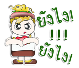 Mr. Kawada. Love elephant!! sticker #13971819