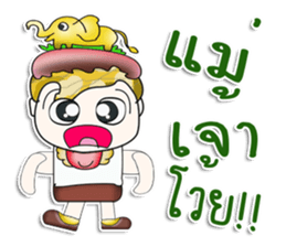 Mr. Kawada. Love elephant!! sticker #13971822