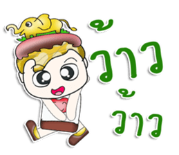 Mr. Kawada. Love elephant!! sticker #13971823