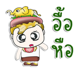 Mr. Kawada. Love elephant!! sticker #13971824