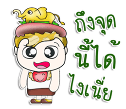 Mr. Kawada. Love elephant!! sticker #13971827