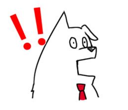 Taromaru-White Wolf sticker #13972068