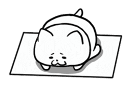 Move!Dogeza Cat sticker #13972392