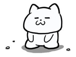 Move!Dogeza Cat sticker #13972401