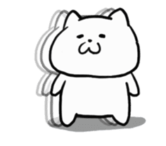 Move!Dogeza Cat sticker #13972404