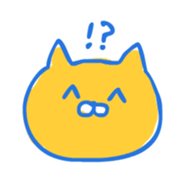 Kitty smiling sticker #13972450