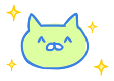 Kitty smiling sticker #13972454