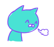 Kitty smiling sticker #13972462