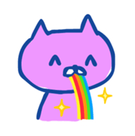 Kitty smiling sticker #13972469