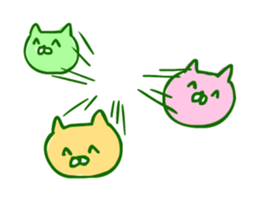 Kitty smiling sticker #13972473