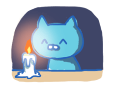 Kitty smiling sticker #13972474