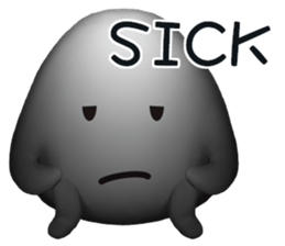 Mysterious white creatures sticker #13972533