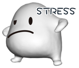 Mysterious white creatures sticker #13972541