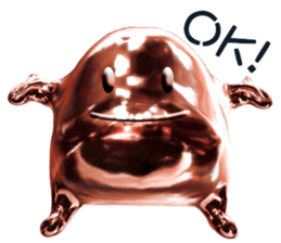 Mysterious white creatures sticker #13972551