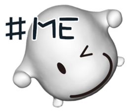 Mysterious white creatures sticker #13972561