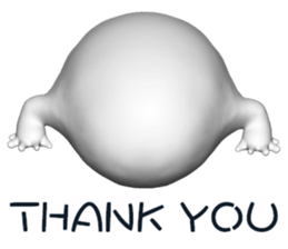 Mysterious white creatures sticker #13972562