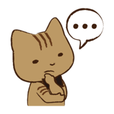 Maron 2 - House steward cat of Hitokuri. sticker #13972870