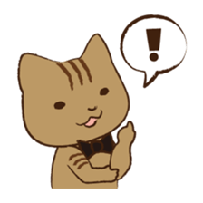 Maron 2 - House steward cat of Hitokuri. sticker #13972871