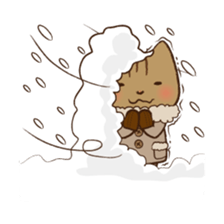 Maron 2 - House steward cat of Hitokuri. sticker #13972881