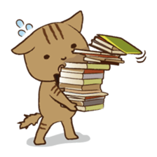 Maron 2 - House steward cat of Hitokuri. sticker #13972896