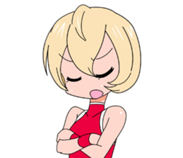 THE rt girl2 rt sticker sticker #13973025