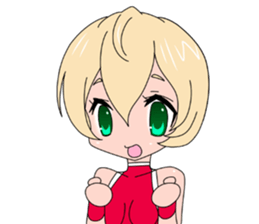 THE rt girl2 rt sticker sticker #13973029