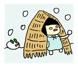 Dialect in Tokamachi and Tsunan, Niigata sticker #13973108