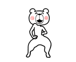 It moves! Lily The Bear (overseas) sticker #13973119