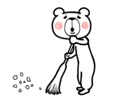 It moves! Lily The Bear (overseas) sticker #13973122