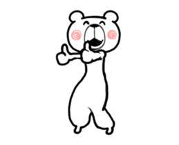 It moves! Lily The Bear (overseas) sticker #13973130