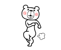 It moves! Lily The Bear (overseas) sticker #13973135