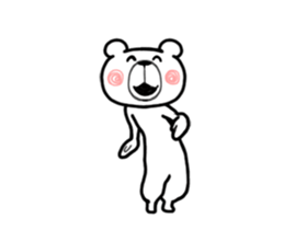 It moves! Lily The Bear (overseas) sticker #13973138