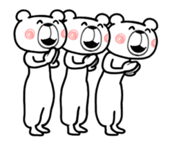 It moves! Lily The Bear (overseas) sticker #13973139