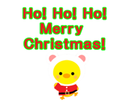 PIYOCHAN Moving [X'mas&NewYear][English] sticker #13973201