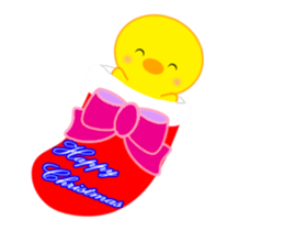 PIYOCHAN Moving [X'mas&NewYear][English] sticker #13973202