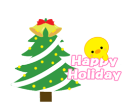 PIYOCHAN Moving [X'mas&NewYear][English] sticker #13973205