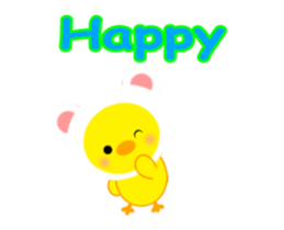 PIYOCHAN Moving [X'mas&NewYear][English] sticker #13973213