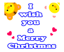 PIYOCHAN Moving [X'mas&NewYear][English] sticker #13973221