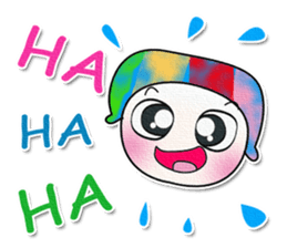 Ha Ha Ha!! My name is Toru. ^_^ sticker #13973354