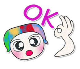 Ha Ha Ha!! My name is Toru. ^_^ sticker #13973360