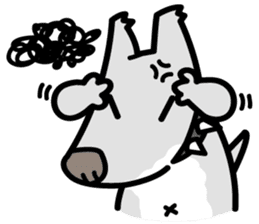 Shark Dog surf sticker #13973503