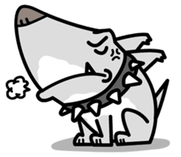 Shark Dog surf sticker #13973505