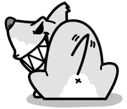 Shark Dog surf sticker #13973516