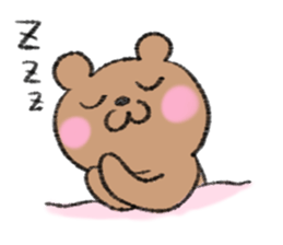 Bear couple plays Okinawa SANSHIN sticker #13973555